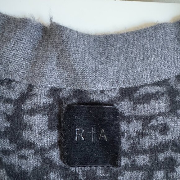 RtA Serge Distressed Cashmere Long Cardigan - Picture 8 of 14